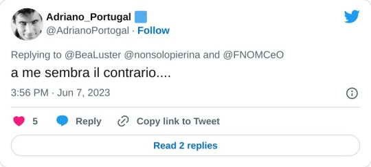 BeaLuster's tweet photo. Se "non capisci" la questione "#alcool e coerenza" sollevata, @AdrianoPortogal, è un tuo problema di onestà intellettuale - che non mi riguarda.

La #realtà non è dettata dal numero di persone che la credono, ma dalle prove che si portano - fosse anche una sola persona a farlo. https://t.co/6habGpbFRK