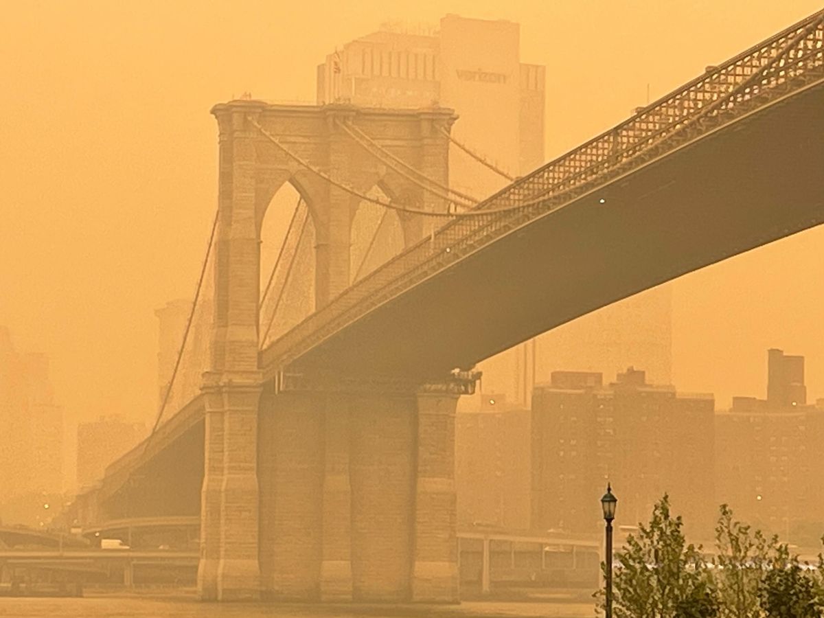 Eyewitness News on Twitter "Pictures from the foot of the Brooklyn