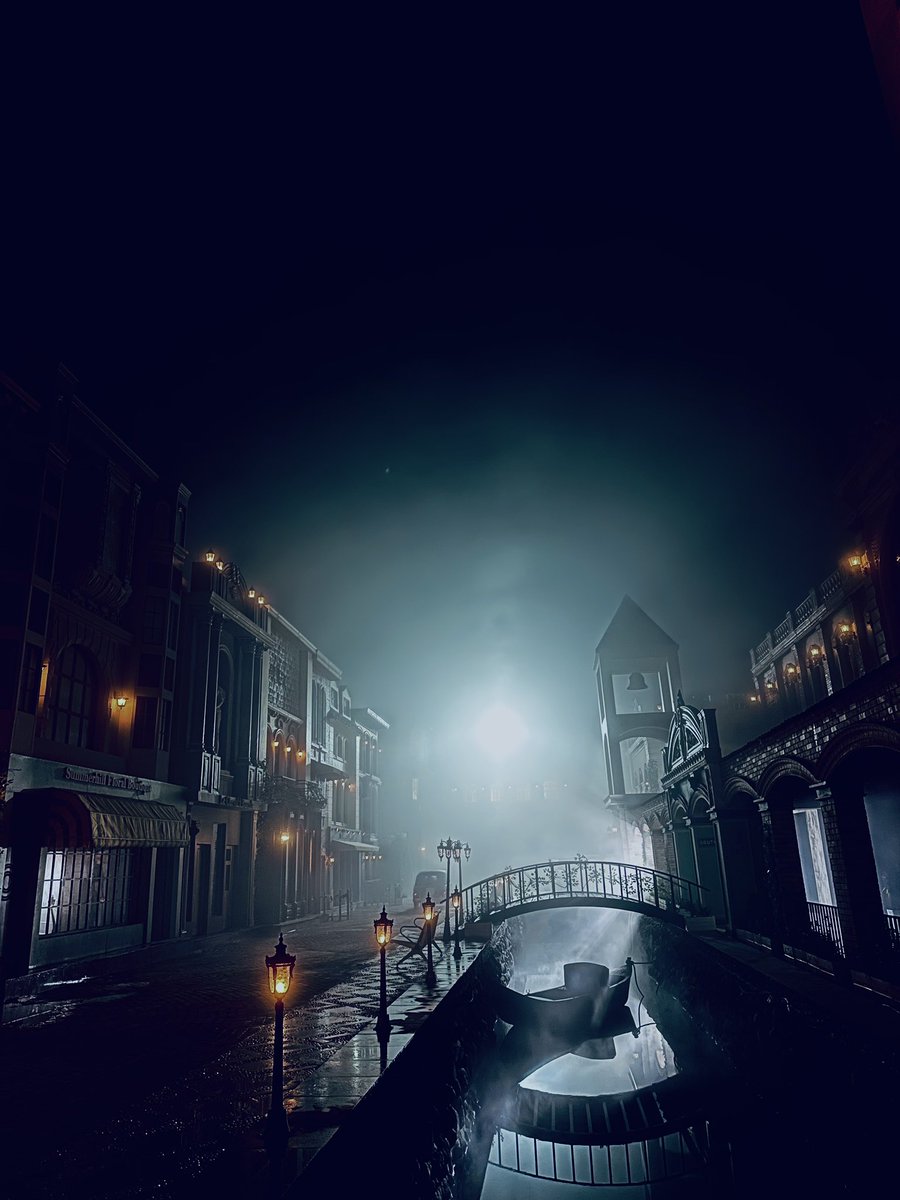 Night scene of European Street in HLV FILM CITY Punjab . <a href="/BhagwantMann/">Bhagwant Mann</a>