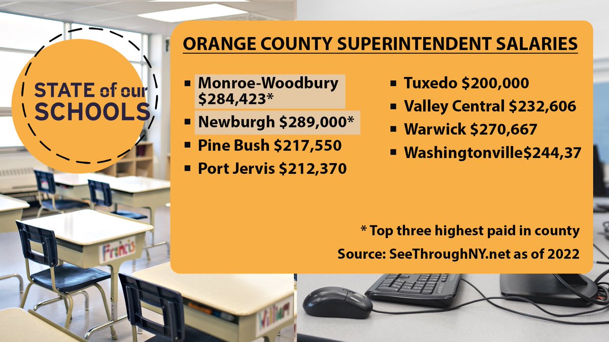 Blaise Gomez on Twitter "SUPERINTENDENT SALARIES 💰 News 12 is taking a look at the salaries of