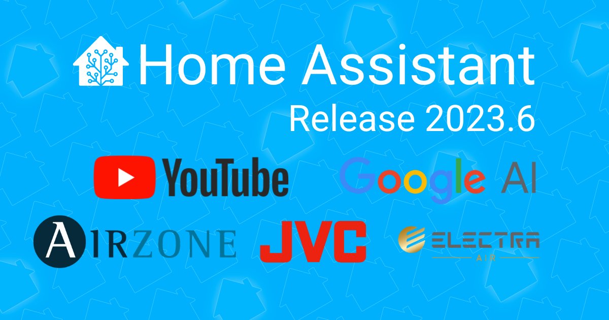 Home Assistant Core 2023.6! 🎉

home-assistant.io/blog/2023/06/0…

Add and use your network storage, the integrations dashboard got a revamp, add your favorite colors to your lights, copy & paste support for automations, blazing speed using Python 3.11, and Matter and Z-Wave updates.