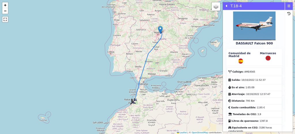 vitoquiles's tweet image. ATENCIÓN | Una web que rastrea el Falcon de Sánchez descubre vuelos a Marruecos que no figuran en la agenda oficial de Moncloa.

Pedro Sánchez debe dar explicaciones.