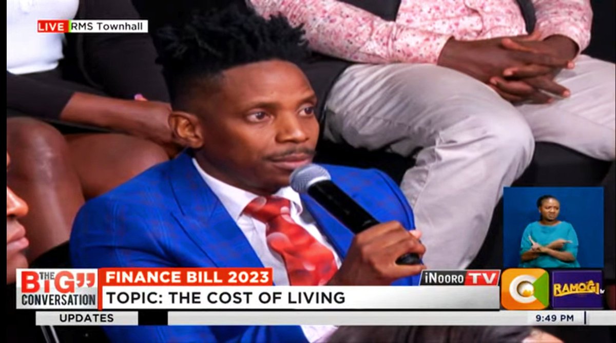 Eric Omondi is 1000 times wiser than Moses Kuria, David Ochieng and Ndindi Nyoro combined. #TheBigConversation