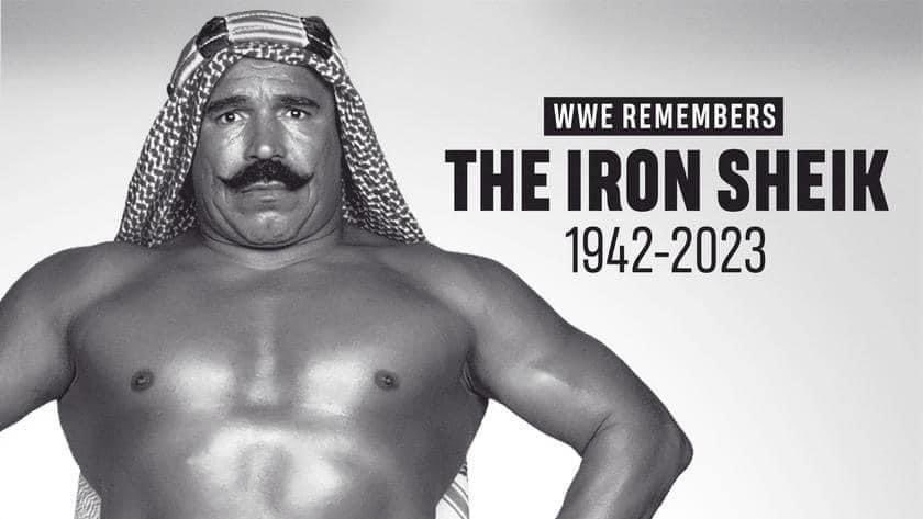 tx_princess78's tweet photo. It’s completely breaks my 💔 to post this 💔 I was just checking out his Twitter last night because I was looking for a documentary to watch and his came across on prime. Back when I was hard-core wrestling in the 80s. #RestInPeaceIronSheik #RestInPeace @the_ironsheik https://t.co/LjHYGwlAje