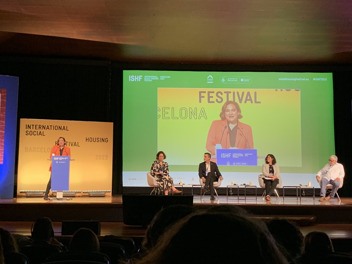 #Barcelona spearheaded a paradigm shift in #housing over the last decade, how:
- Alignment of public actors towards a common mission
- Harnessing the energy of social movements
- Creating long-term relationships with non-profits & community actors

A great first day of @ishf2023