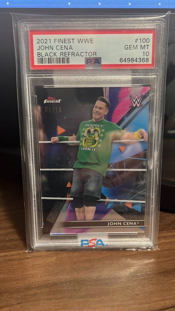 #wrestlingcardwednesday John Cena seems very undervalued right now.  #thehobby