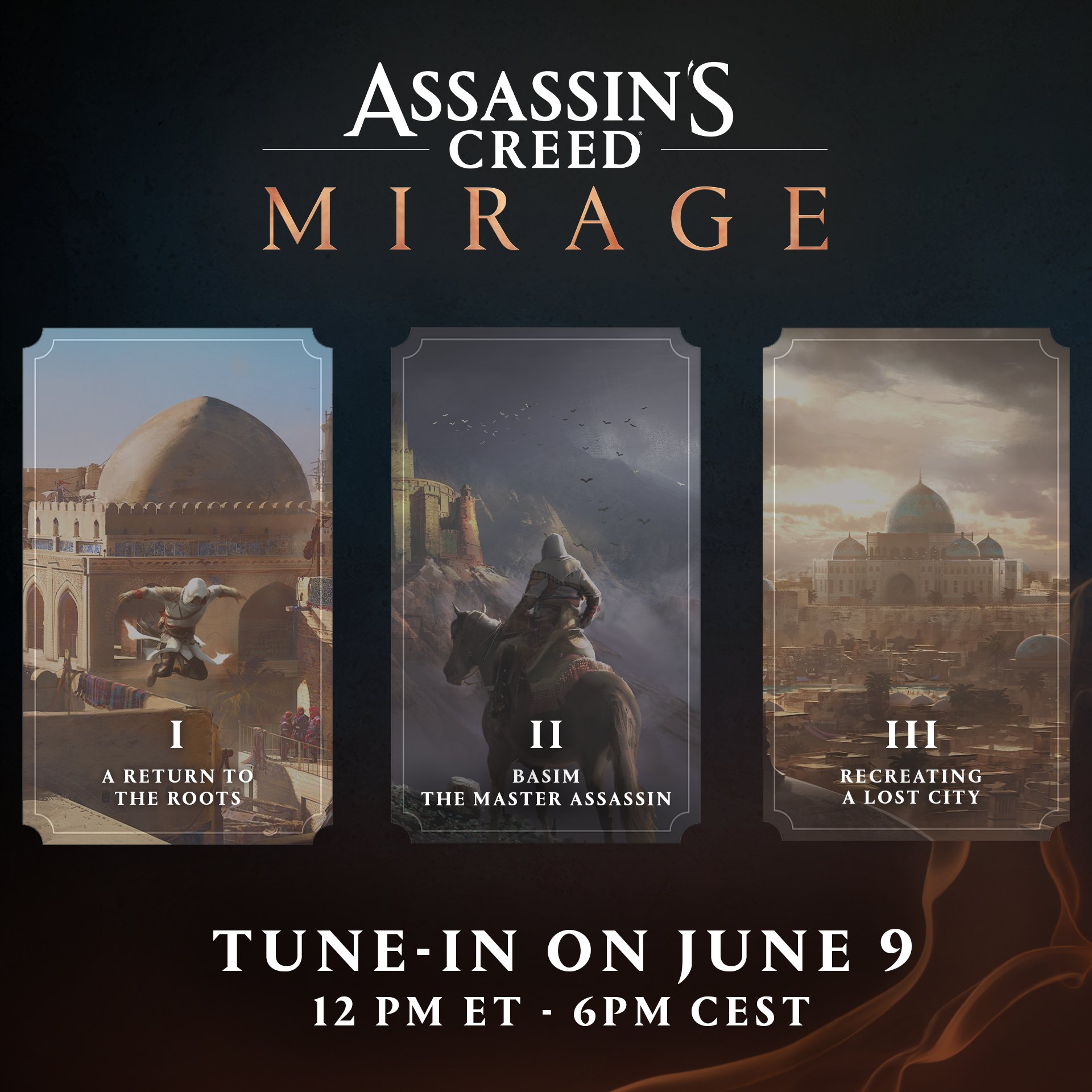 Assassin's Creed Mirage | Vaza vídeo com informações do desenvolvimento do novo título da Ubisoft