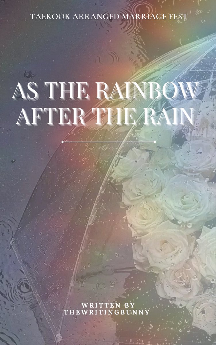 TK AM Fest AUTHOR REVEALS on Twitter "💍 As the rainbow after the