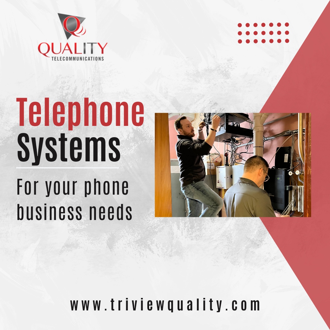 Quality Telecommunications understands how important it is to provide the right solution for YOUR needs. That is why we offer products and services from several providers, not just one.

triviewquality.com 

#Triview #SiouxEmpire #SiouxFalls #Quality #Telecommunications