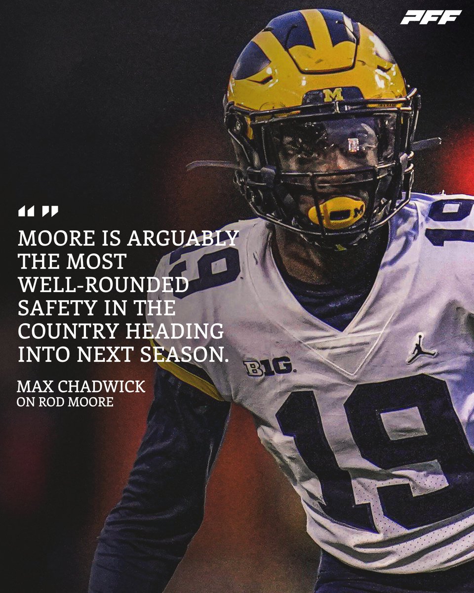 Rod Moore is a STUD〽️

<a href="/UMichFootball/">Michigan Football</a>