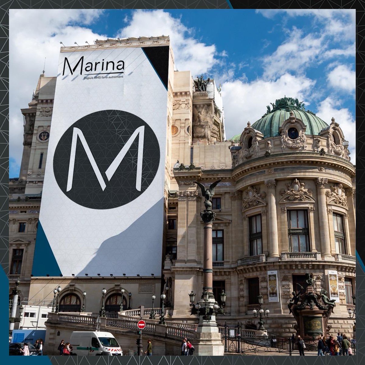 _marinaplv_'s tweet photo. Afin de compléter et d’élargir son offre, MARINA ajoute une nouvelle corde à son arc, MARINA Covering !
MARINA Covering vous permettra de communiquer également en extérieur sur tous supports !
https://t.co/jb6UTK6GUL
#covering #advertising #marketingstrategy https://t.co/NwuslKxKTp