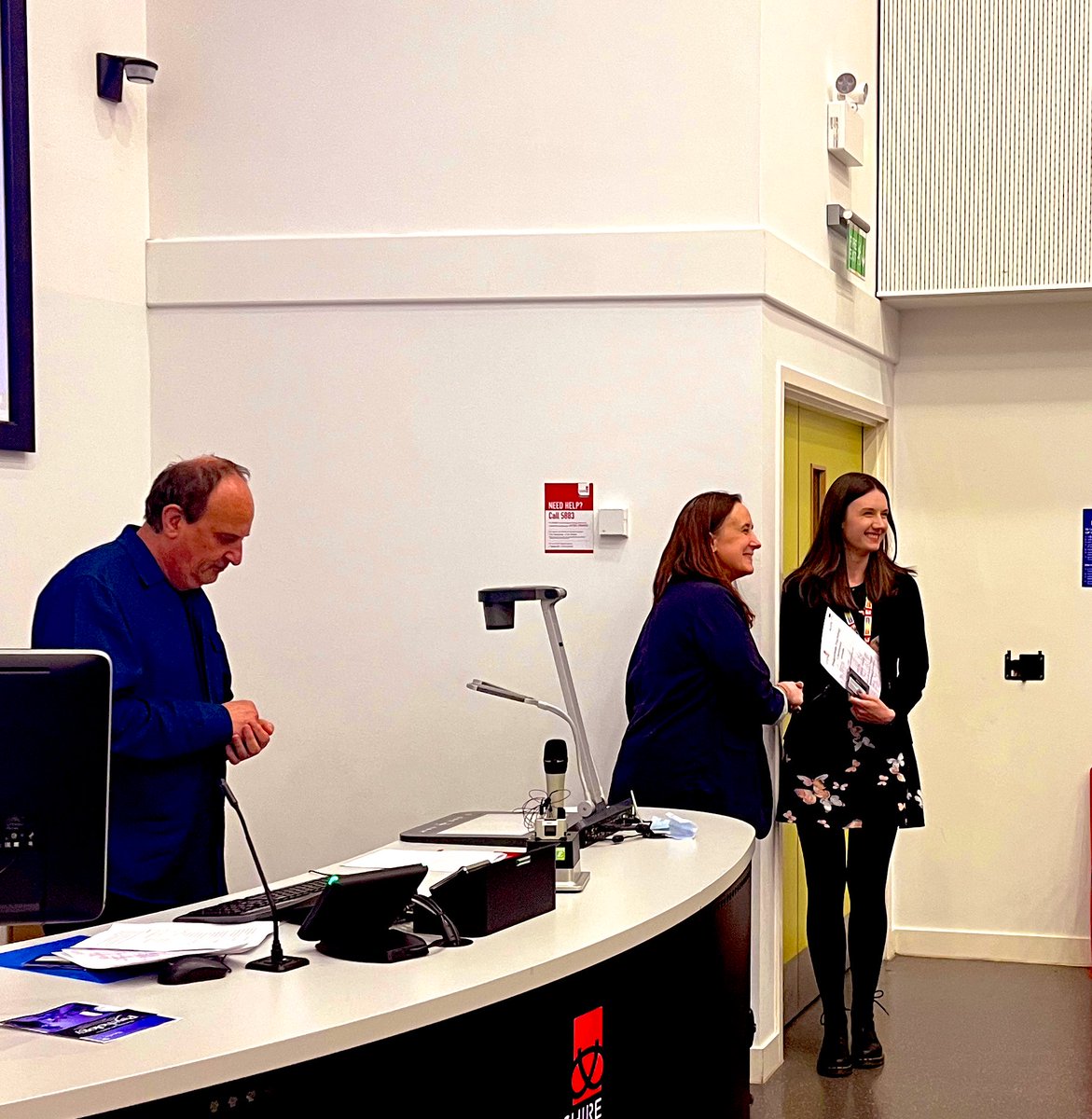 Tanya_Schrader's tweet photo. Congratulations to our  joint oral presentation winners Hannah Robinson &amp; Sarah Higgins 🥳🥳🥳 #StaffsKeelePGR2023 @KeelePsychology @StaffsPsych https://t.co/Wxg60BozxY