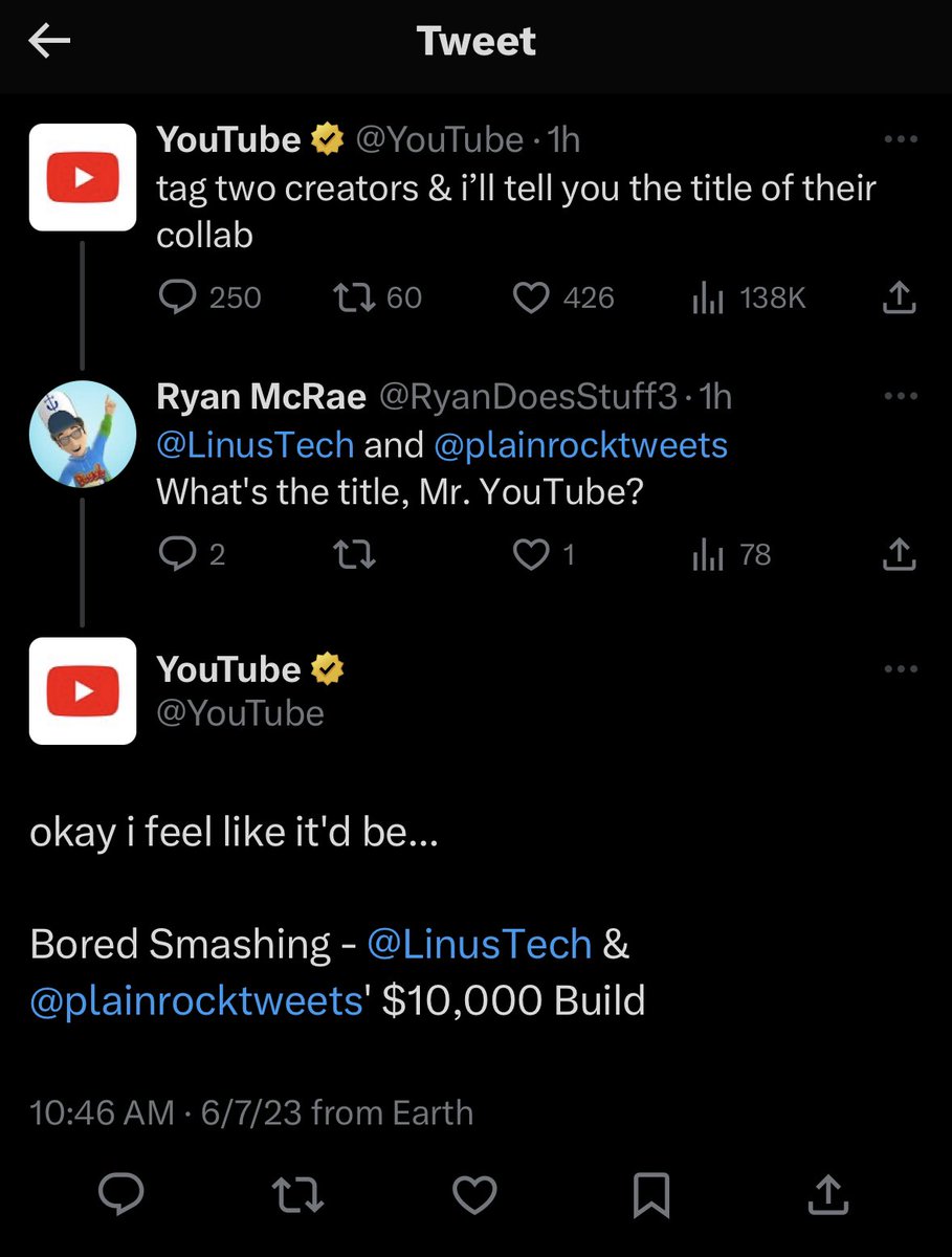 plainrocktweets's tweet image. Wtf now you have to collab with me like it or not @LinusTech @linusgsebastian (free pc plz)