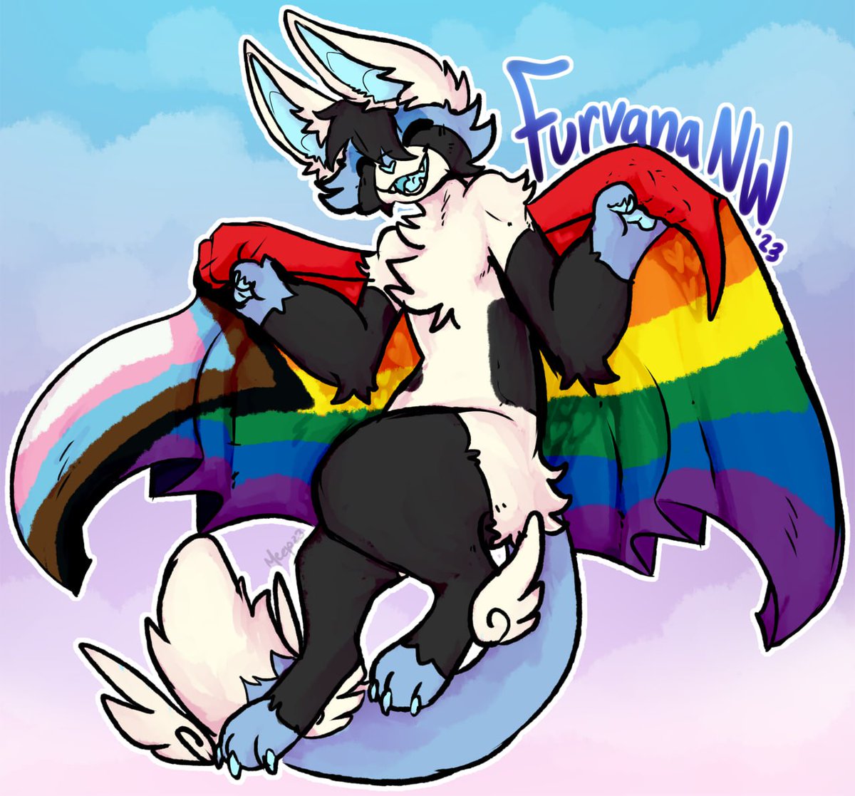 Furvana with the progress flag