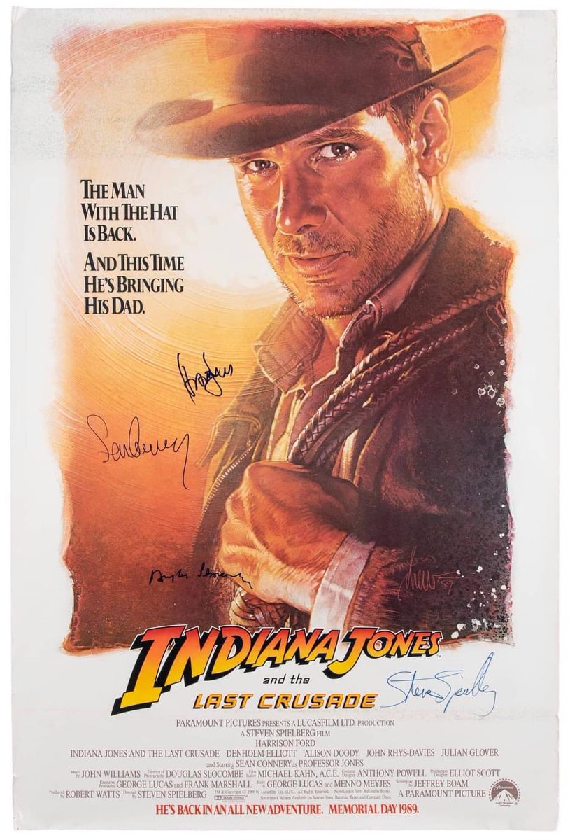 Steve_Grad's tweet photo. The ultimate @IndianaJones collection up for auction! Ending today some truly amazing artifacts @GoldinCo https://t.co/3Bz4zhssEM #indianajones #GradCollection @KenGoldin https://t.co/kx240vNBaA