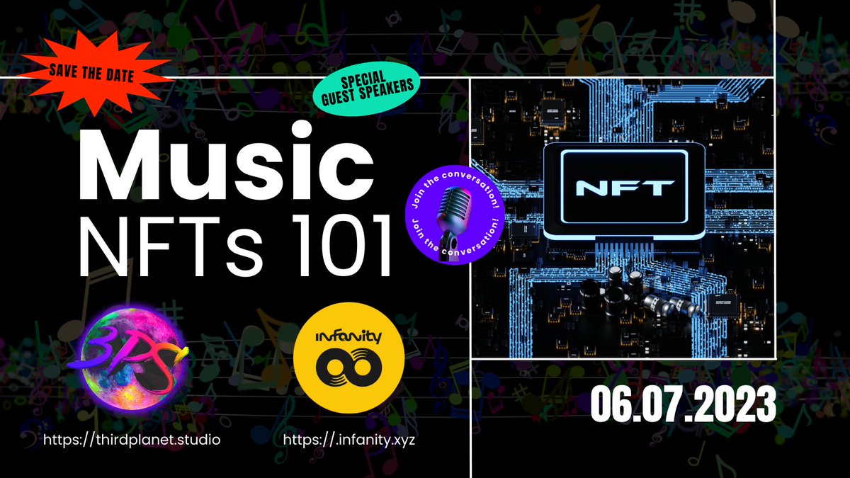 TheLFTOVRZ's tweet photo. What Up Web3 ! Today @Infanity and @3rdplanetstudios talk Music NFT's 
7 PM EST !

https://t.co/LfGjHK9p2n

#MusicNFTs #InfanityUniverse #3rdplanetstudios https://t.co/bolbsqYLJ4