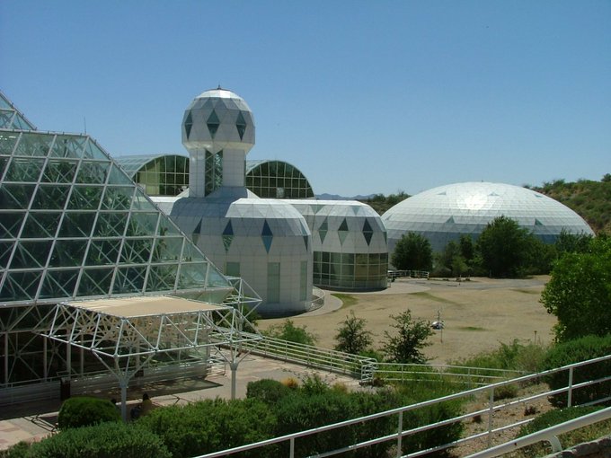 Rainmaker1973's tweet photo. When scientists started Biosphere 2 project in 1991 could not understand why trees fell over before they matured. They later figured out they suffered from weakness caused by lack of stress wood, normally created in response to winds in natural conditions https://t.co/f2QQeCyuu0 https://t.co/YXiBr18VaM