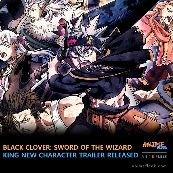 Black Clover: Sword of the Wizard King Releases Yuno Character Trailer