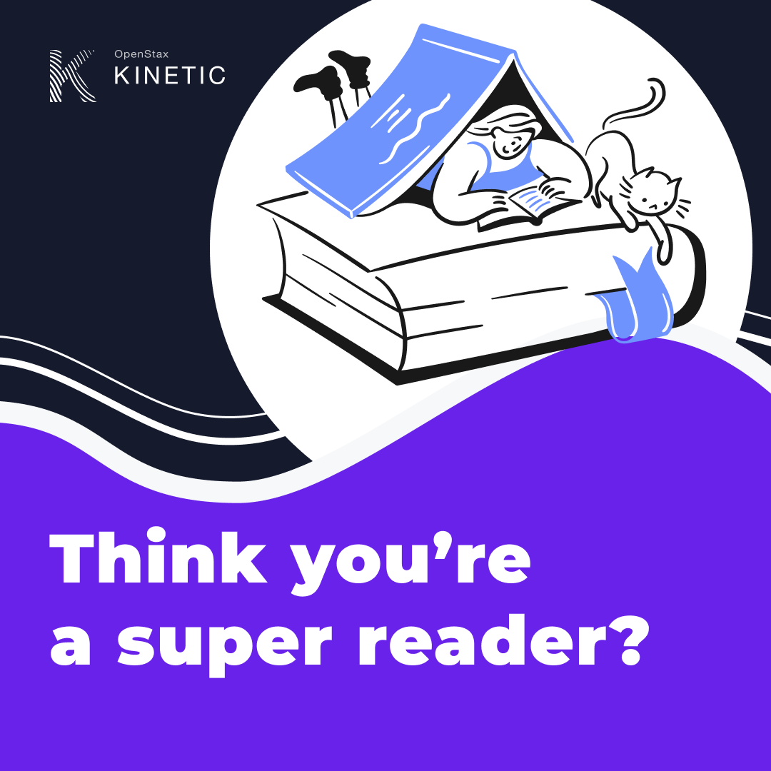 OpenStax's tweet photo. Are you a skimmer or a scanner when you read? Find out what works best for your learning on #OpenStaxKinetic!

https://t.co/rL9gJNml52

#research #students #highered #learning #reader https://t.co/gQHHCu0ui6