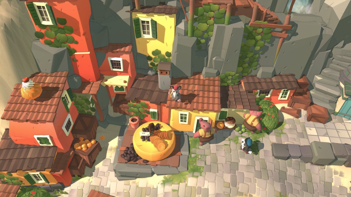 「協力プレイ対応の食べ物ドロボーACT『Pizza Possum』Steamにて6」|⚡Game*Spark⚡のイラスト