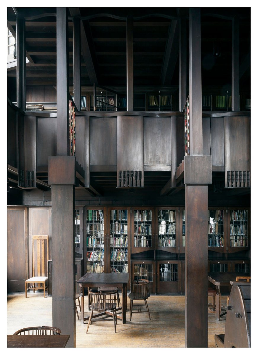 DuilleDesign's tweet photo. I just can't get you out of my head...

Interior detail: The Library of The Glasgow School of Art. Charles Rennie Mackintosh. 1909.

#Mackintosh155 https://t.co/zrhzvTVUvN