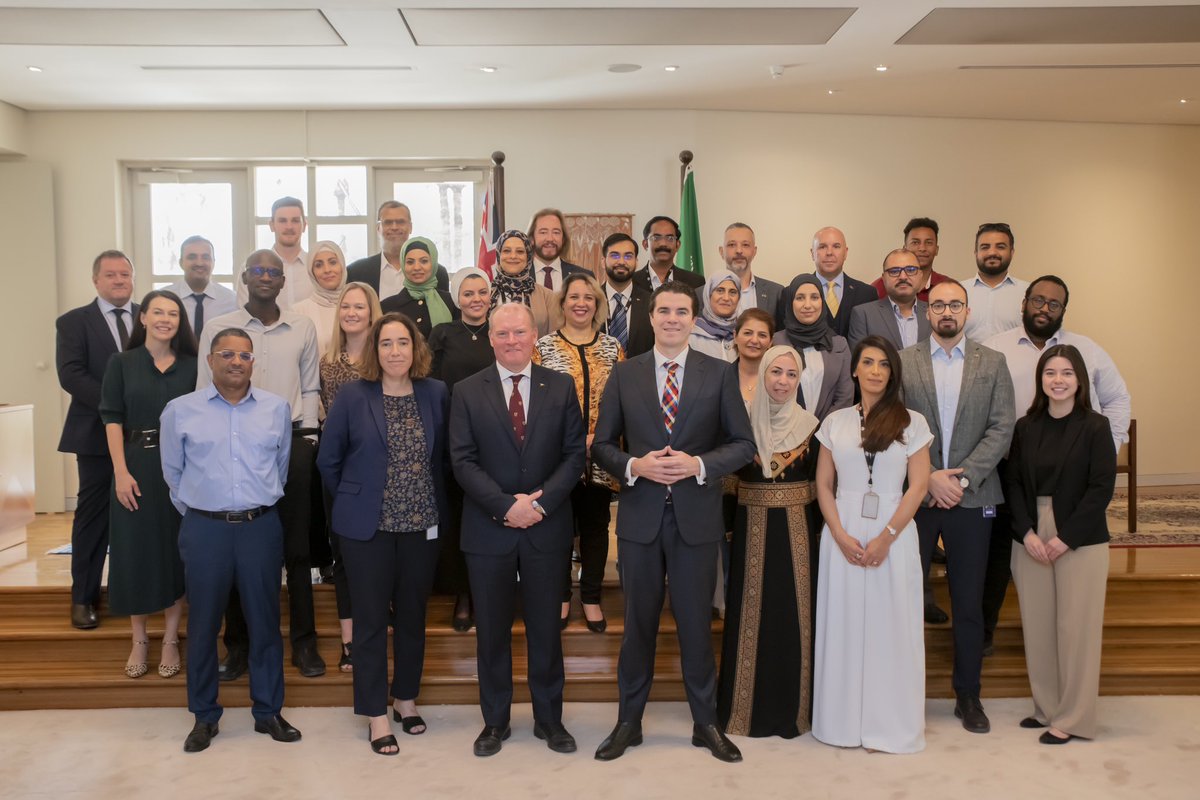 More than 50 Australians have departed Sudan via Jeddah to return home following conflict in the country.
 
I thanked consular officers and staff at our embassy in Saudi Arabia for their extraordinary efforts supporting Australians during their evacuation to safety.
 
<a href="/AusAmbKSA/">Miles Armitage</a>