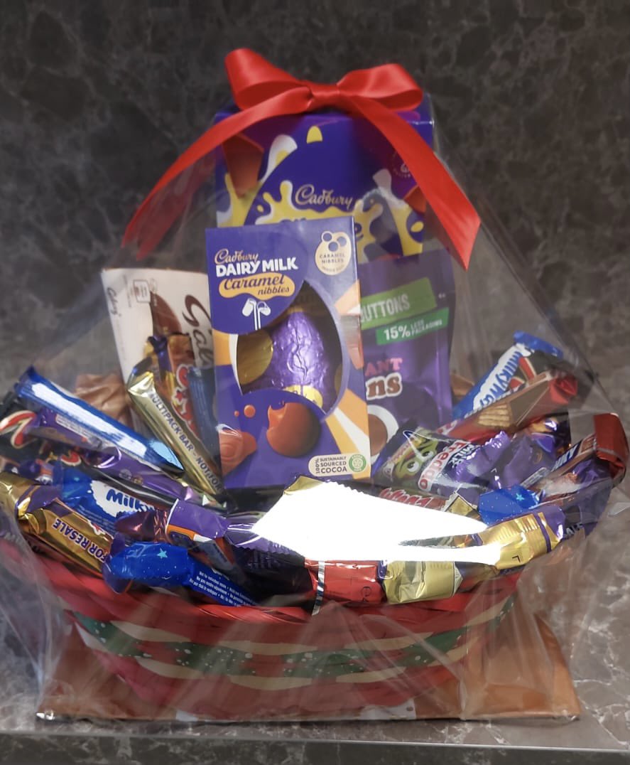 MrsWalpoleC13's tweet photo. Can you ‘Crack the Code’ @RedscopeSchool summer fair to be in with the chance of winning this amazing chocolate hamper? £1 per entry and a completed code will be chosen at random in Monday’s assembly…good luck! https://t.co/IaiNnKV1WO
