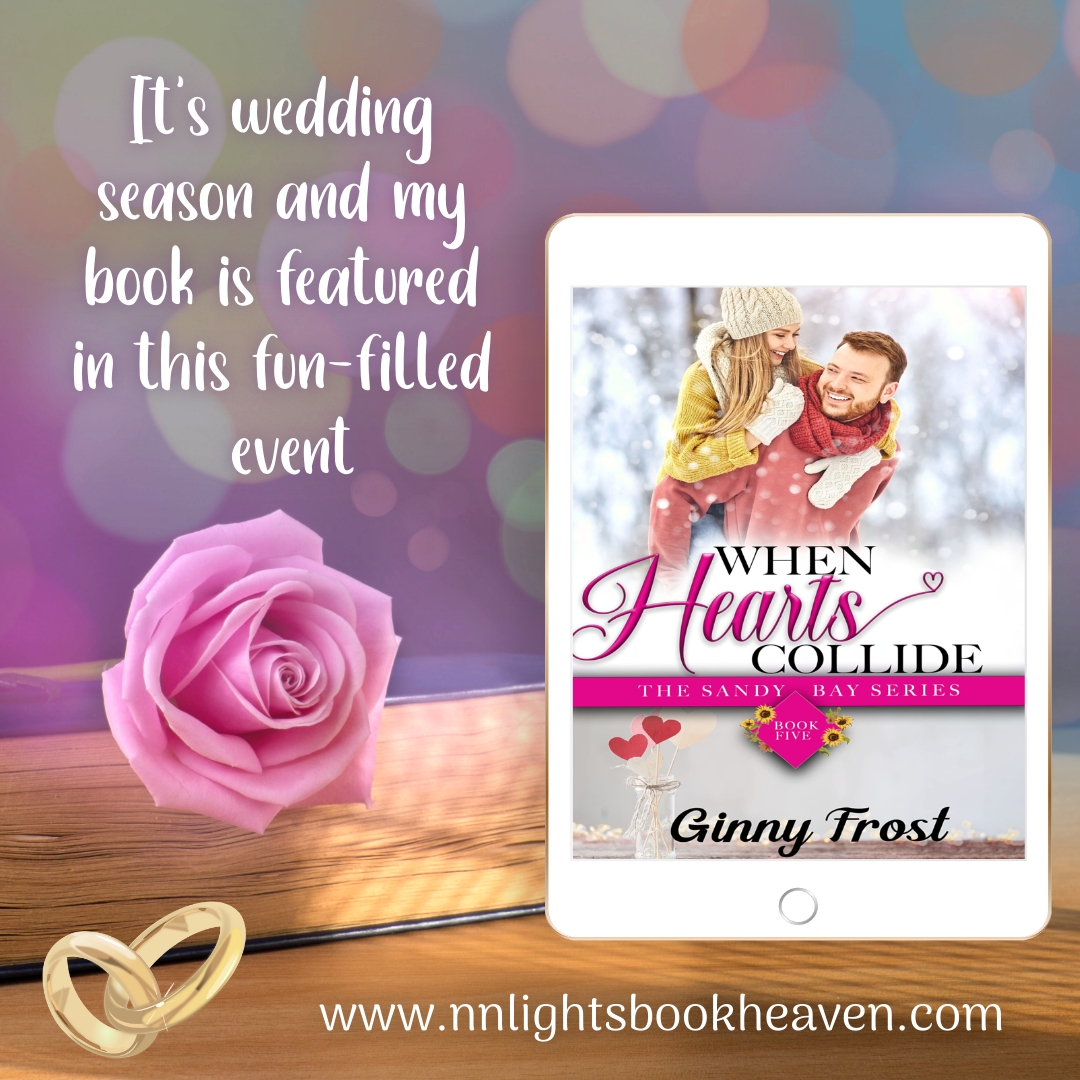 Celebrate June Weddings with this great #giveaway from NN Light! Check out my wedding book (and it's on sale!) nnlightsbookheaven.com/post/when-hear… #weddings #whattoread #nnlight #rromancebook
