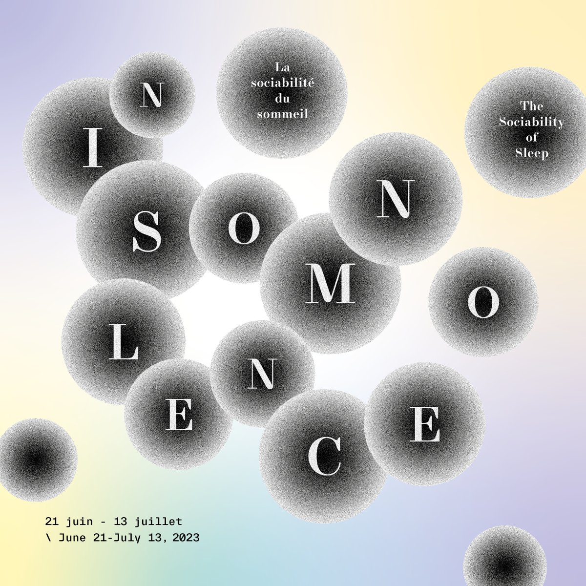 Soc_of_sleep's tweet photo. In two weeks, #InSomnolence will be officially opening to the public! Audiences will be able to experience first-hand the result of the last two years of extraordinary research-creation emerging from the Sociability of Sleep project.
#sleep #sociabilityofsleep #artmtl #MTLMOMENTS https://t.co/0AZfKyEeUP