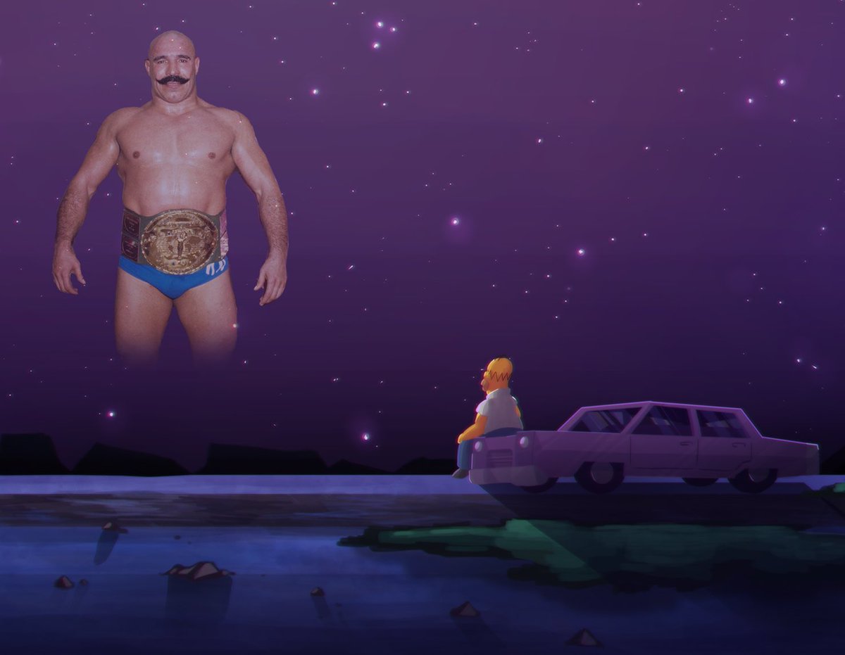WolfieWWG's tweet photo. REST IN PEACE IRON SHEIK
HAVE A MATCH WITH ANDRE FOR ME BUBBA 🐺 https://t.co/kDg3wMYXUw
