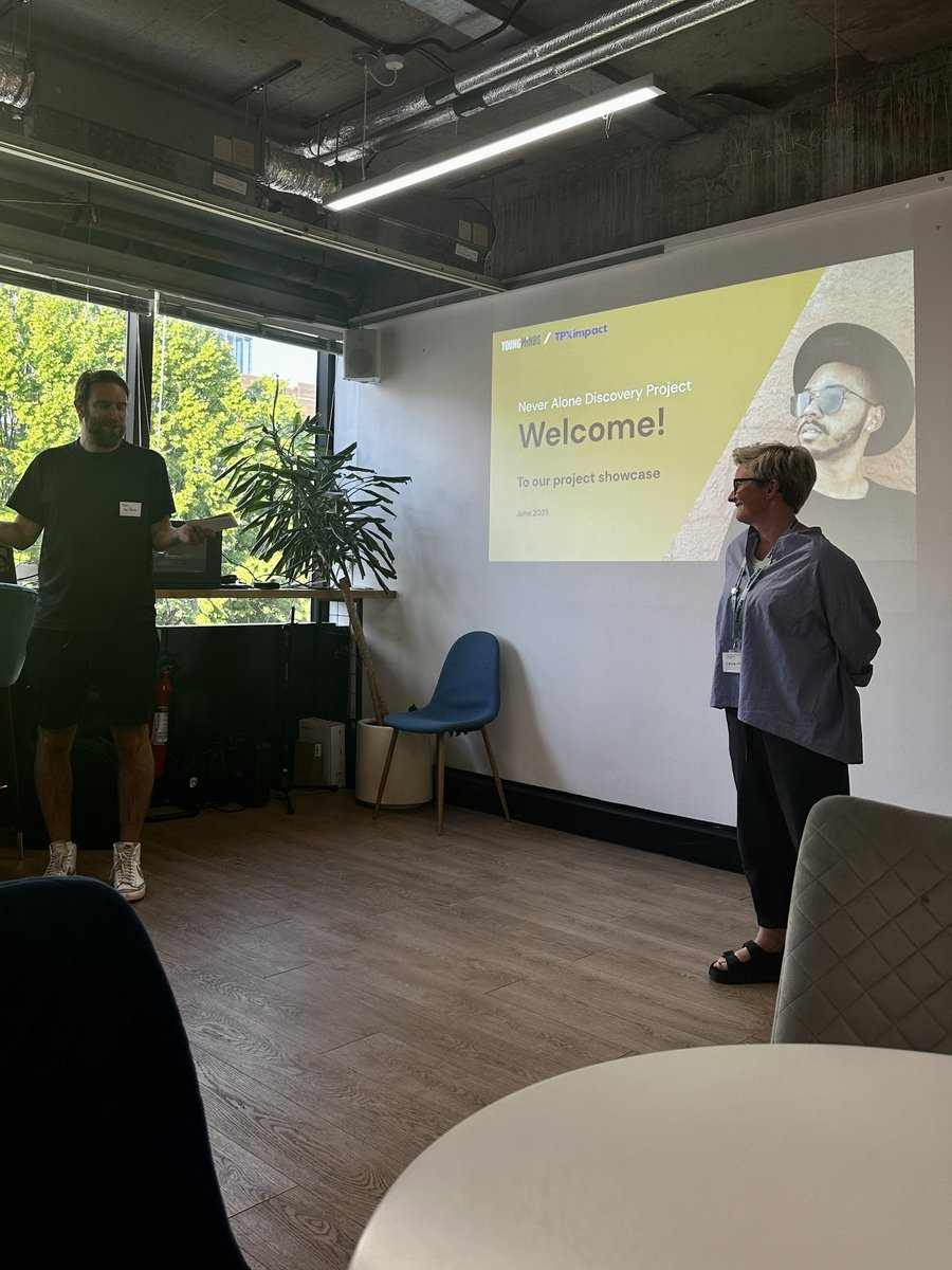 What an amazing showcase / celebration 🎉 of <a href="/YoungMindsUK/">YoungMinds</a> <a href="/TPXimpact/">TPXimpact | B Corp™</a> Discovery into digitally solutions to better support young black people with their mental health. When I talk about being creative in research this is what I mean: