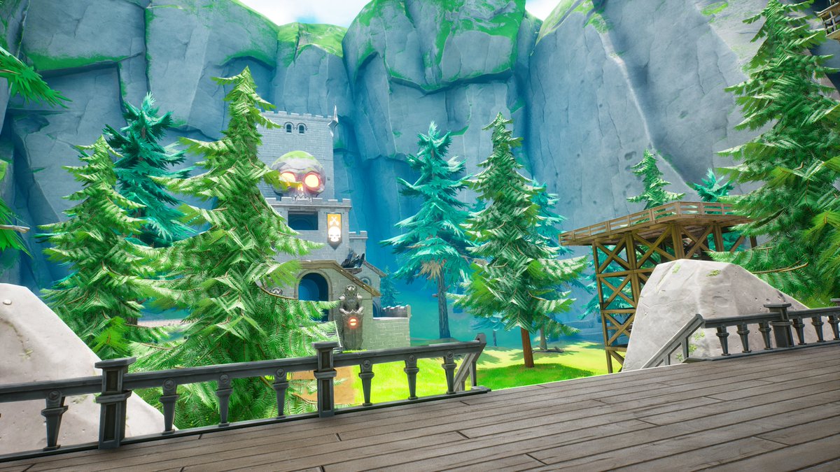 Flynnskee3D's tweet photo. Here's some more Renders of the environment I worked on for my last project!. Going to be working on a new environment very soon.  #UEFN #UE5 https://t.co/4wgyExl7uP