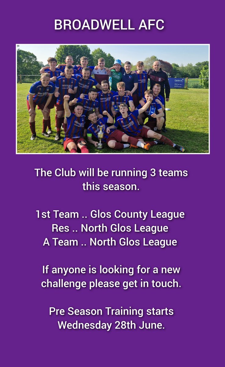 Broadwell AFC (@broadwellafc) on Twitter photo 