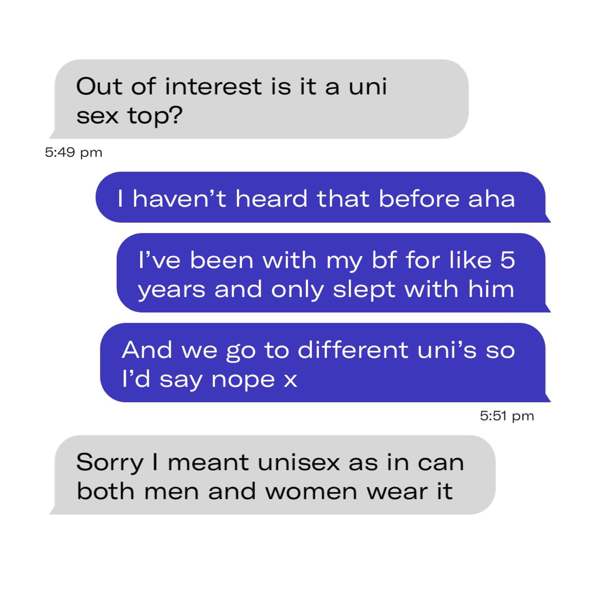 DM Drama on X: uni sex top t.cogg19cUP1EB  t.coUBCPPHbZht  X