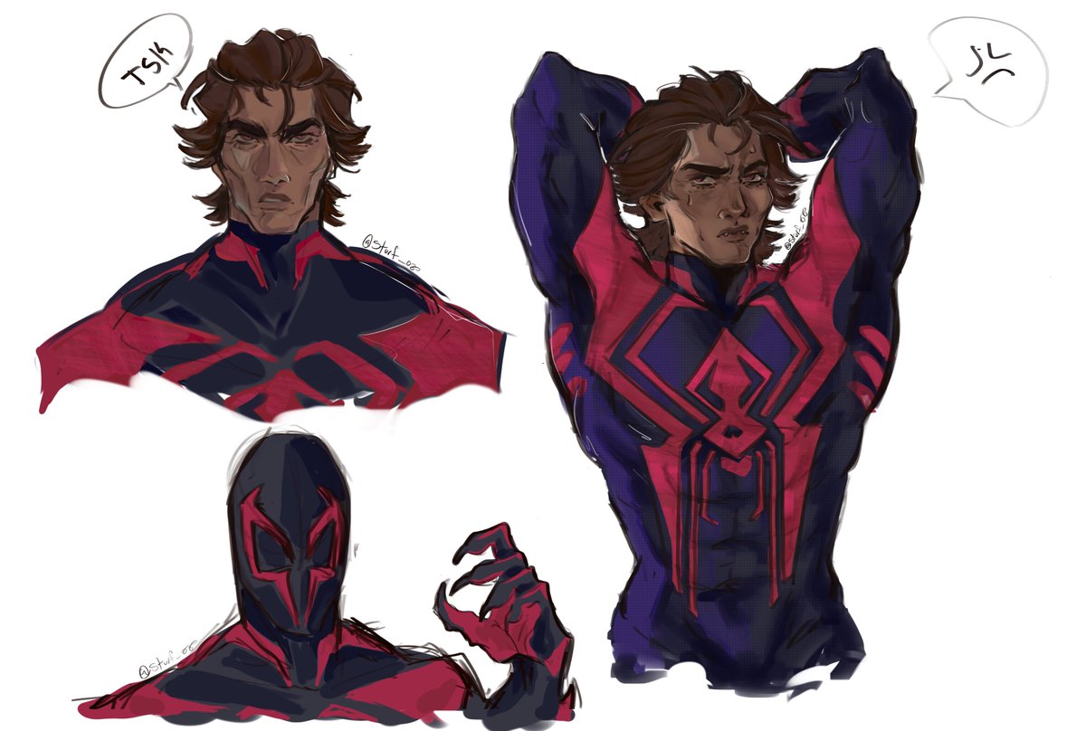 Been obsessed with this man #MiguelOHara #SpiderMan #SpiderMan2099 #AcrossTheSpiderVerse