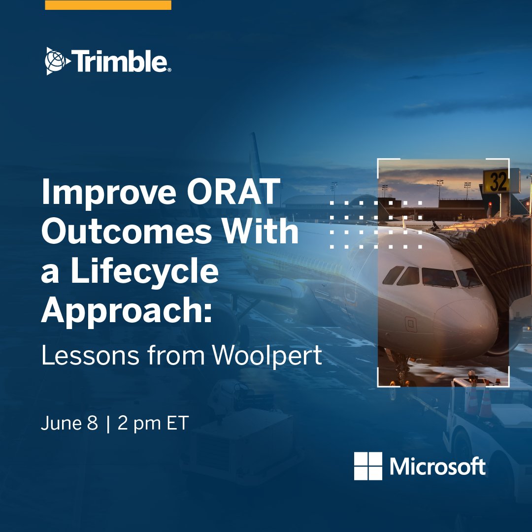 cityworks's tweet photo. Don't miss out on our upcoming webinar about Operational Readiness and Airport Transfer! Eve Machol, Scott Yates, &amp; Jon Green will discuss how an ALM approach significantly improves ORAT outcomes while reducing related costs &amp; effort. https://t.co/g4ANjlVGSn

#ALM #ORAT #Airports https://t.co/8IlwqfNkt9