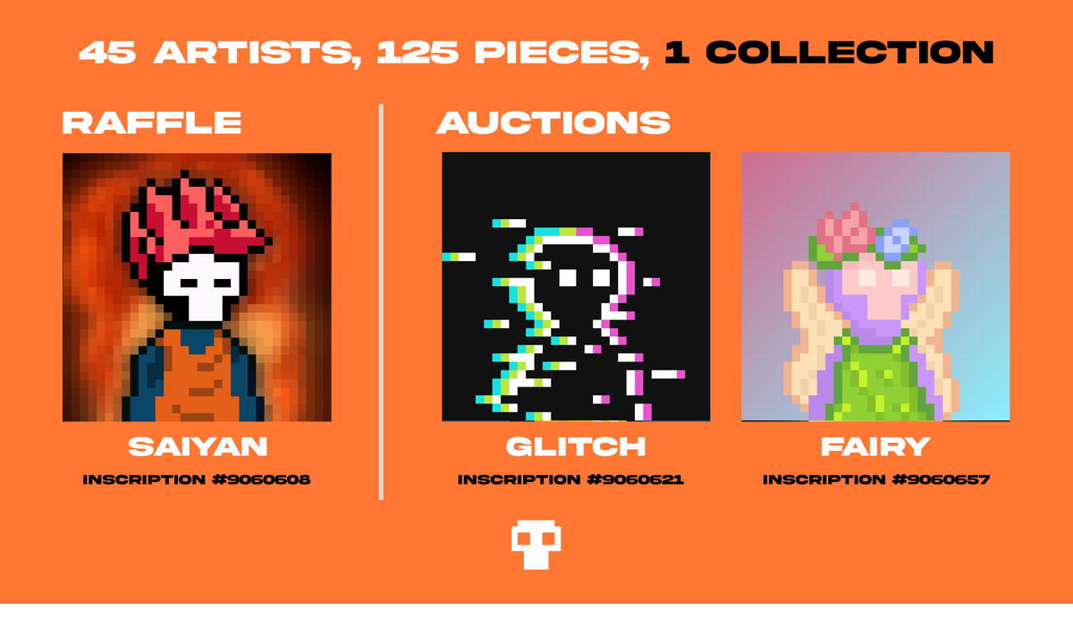 GHOST 🟧

An exciting day with 3 very anticipated GHOST: Glitch by <a href="/ShadowwGKD/">Shadoww</a>, Fairy by @jxkeynft, and Saiyan by <a href="/Hazy_1337/">Hazy💜</a> 

Don't miss out, links below 👇