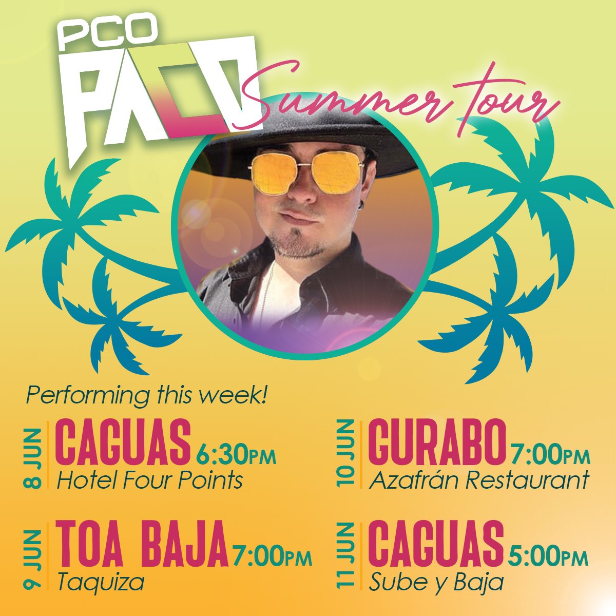 Pco_Paco's tweet photo. Calendario del fin de semana musical https://t.co/hTwIgYyGu1