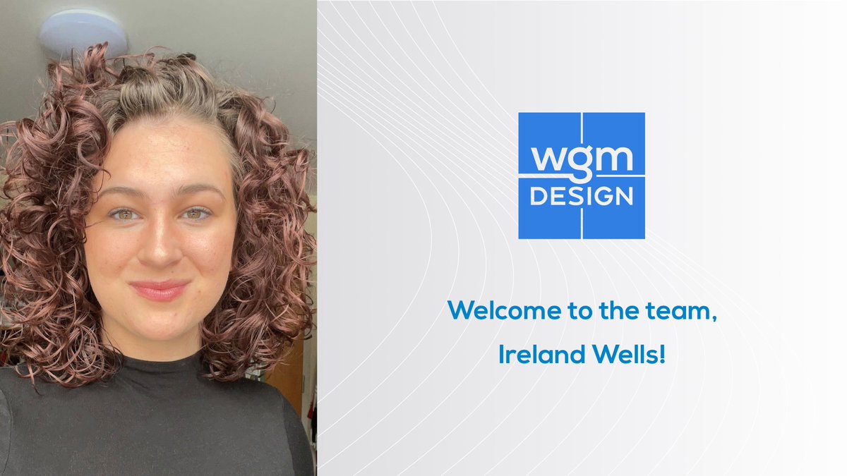 WGMDesignLLP's tweet image. Join us in welcoming Ireland Wells to the team!

✅ Attended Wentworth Institute of Technology in Boston, MA
✅ Grew up traveling in a military family
✅ Excited to continue education closer to her home of Summerville, SC

#WGMdesign #TeamNews #Charlotte