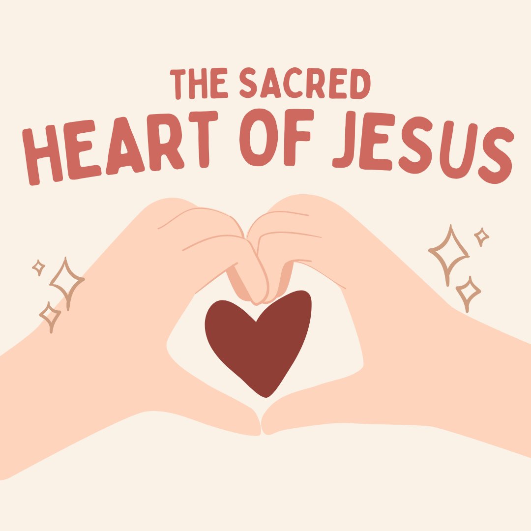 SMCDSB_MRO's tweet image. In June, we honour the Sacred Heart of Jesus, symbol of boundless love. Reach out to someone in need, offer a kind word, or lend a helping hand. Together, we can create a ripple effect of positivity that will touch countless lives! #SacredHeartMonth #TrustingInJesus #JuneDevotion
