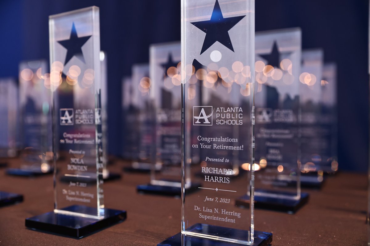 We are sending our heartfelt thanks and appreciation to our beloved employees retiring this year. Atlanta Public Schools appreciates your years of hard work and dedication. Our scholars will forever remember the lessons taught and the memories made together. Thank you❤️!