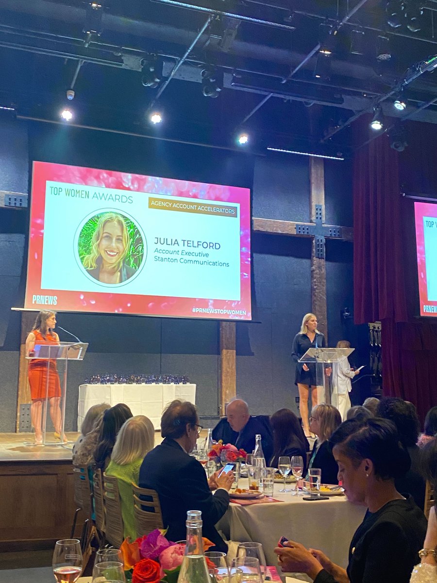 StantonComm's tweet photo. Julia Telford and Emily Wenstrom of Stanton Communications are @PRNews 2023 Top Women in PR! Congratulations to both Julia and Emily, we are proud of their accomplishments and impact on the #PR industry! https://t.co/ABxrbd10bC