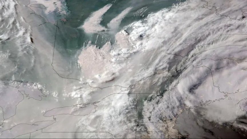 Paulo Figueiredo Filho on Twitter: "What a massive fire in Canada! In