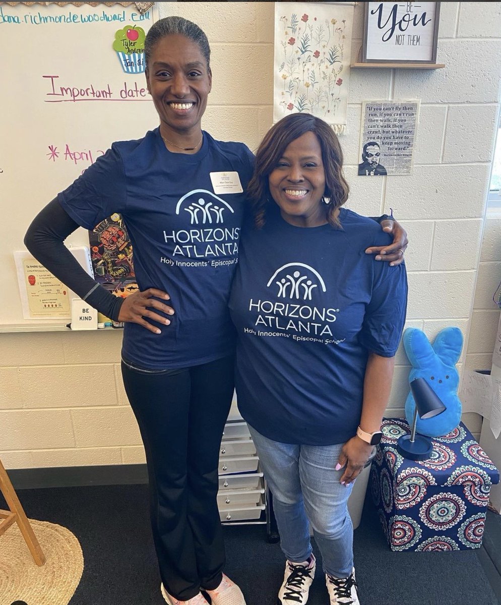 horizonsatlanta's tweet photo. @HorizonsatHIES  and @AisHorizons  just kicked off their pre-planning. We are so close to 100% of scholars participating in all 11 summer programs!

We can’t wait to see what the teachers at these sites have up their sleeves…

#ExpandingHorizons #summerlearning https://t.co/pLvbQumjFZ