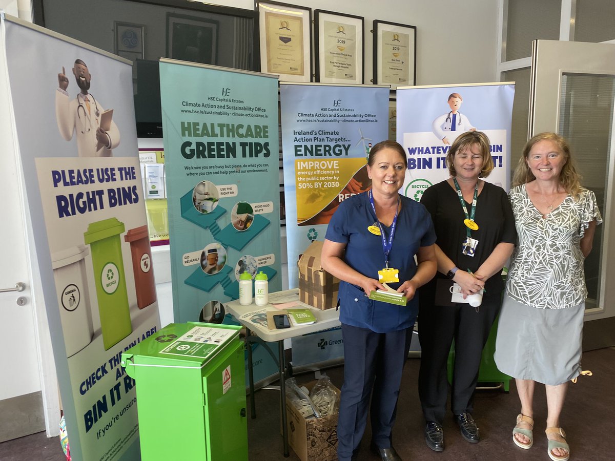 Bernie Nolan (@berniemalone18) on Twitter photo #healthcaregreentips & #public sector efficiency.Eileen O’Leary & Ruairi Keane , sustainability Officer sharing knowledge. Spreading the message #50% energy efficiency in public sector by 2030 to staff Nenagh Hospital .<a href="/ULHospitals/">Follow @HSEMidWest</a> <a href="/ryan_cathrina/">Cathrina Ryan</a> @<a href="/CeliaDwan2/">Celia Dwan</a> <a href="/MonkLee1/">Pat Lee</a> #healthcaregreentips & #public sector efficiency.Eileen O’Leary & Ruairi Keane , sustainability Officer sharing knowledge. Spreading the message #50% energy efficiency in public sector by 2030 to staff Nenagh Hospital .<a href="/ULHospitals/">Follow @HSEMidWest</a> <a href="/ryan_cathrina/">Cathrina Ryan</a> @<a href="/CeliaDwan2/">Celia Dwan</a> <a href="/MonkLee1/">Pat Lee</a>