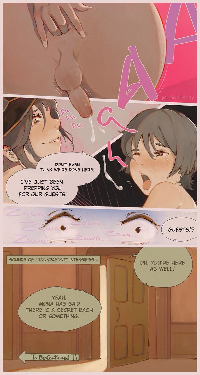 The first page.
Who would have thought that drawing sound effects and dialogue bubbles would take so long. (￣ω￣)