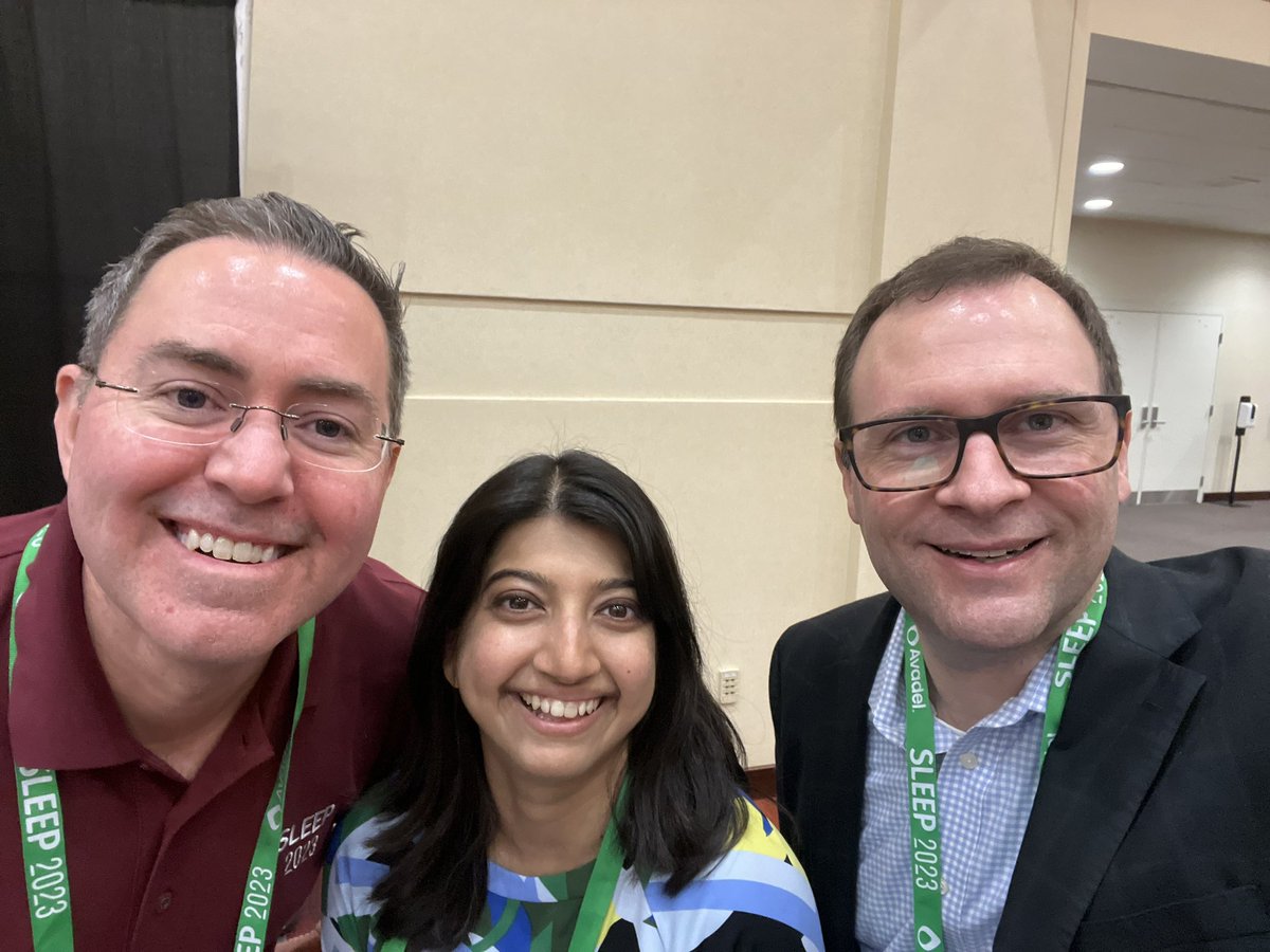 Co-chairing ISR gold standard panel would never have been so much fun without these two! @AASMorg staff Matthew Anastasi always saves the day! #SLEEP2023