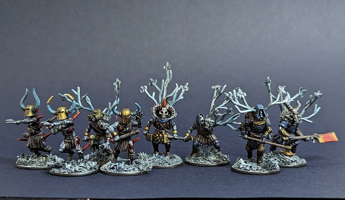 Finished Fey/ Fae kitbashes from a few weeks ago... Realise I hadn't shared a completed version