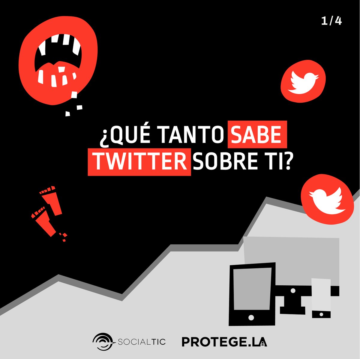 socialtic's tweet photo. ¿Con quién comparte nuestros datos #Twitter?
En la nueva investigación de #Datávoros, analizamos la política de #privacidad de esta red social, los #rastreadores que contiene y el trato que se le da a nuestra información al abrir una cuenta.
👁👁👇
https://t.co/vu8zzjFaUW https://t.co/inegN2LmOH