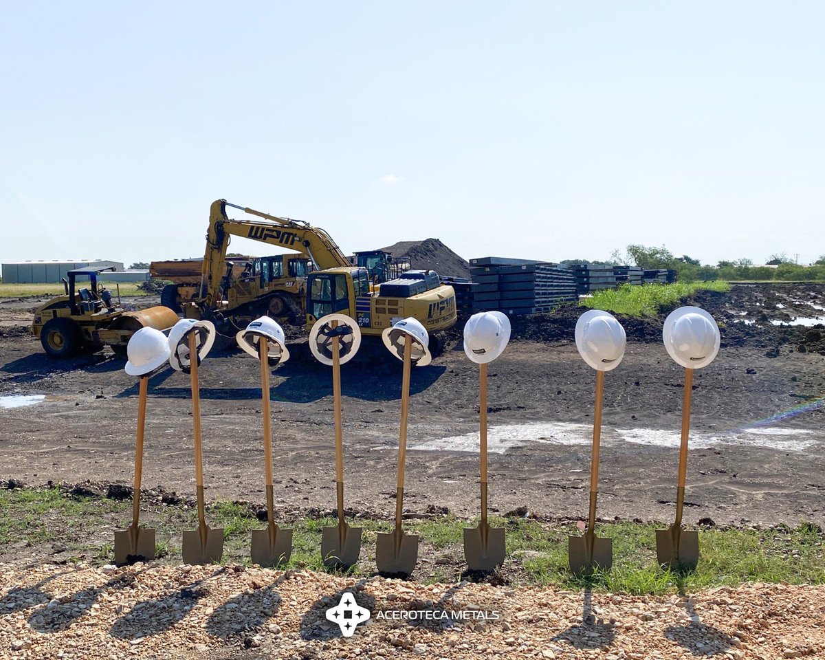 AcerotecaMetals's tweet photo. Paving the Way for Innovation: Join us as we mark the beginning of Aceroteca Metals' remarkable journey in Seguin, Texas! 🏗️
•
📷 credit: Jennifer Sourdellia/City of Seguin 
•
https://t.co/arUXg9sEIn
#steel #acmetals https://t.co/OgngdtenFp